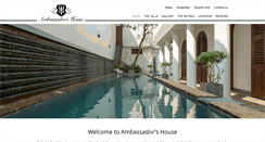 Desktop Screenshot of ambassadorshouse.com